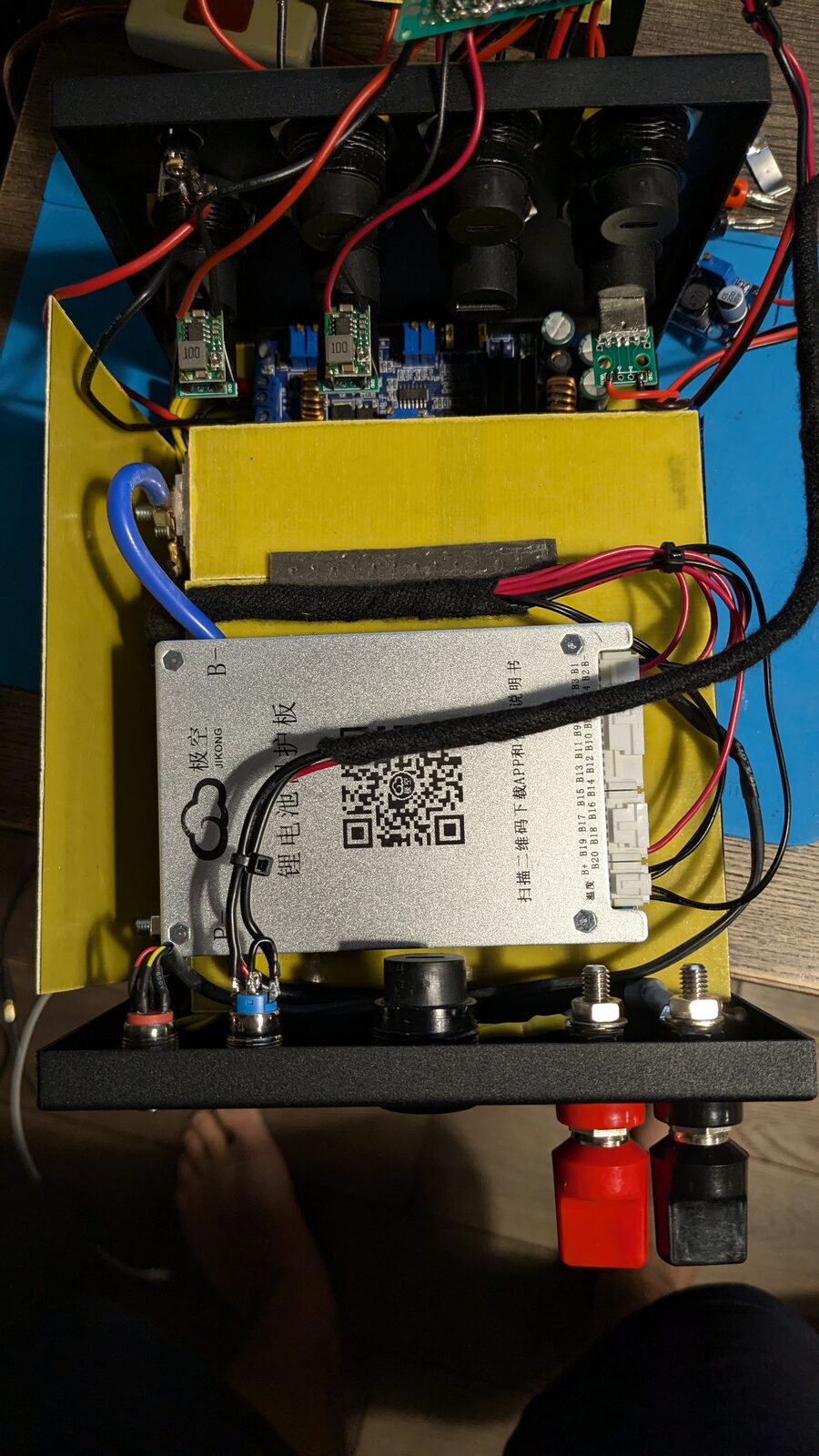 Initial version, top view