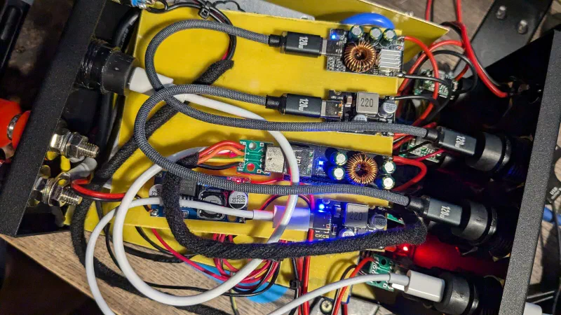 Initial version, wiring
